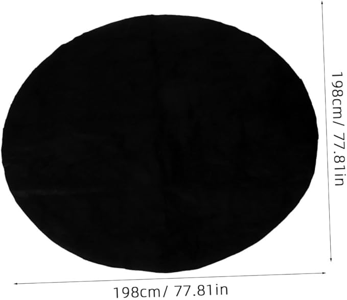 Toyvian Non-Slip Hot Tub Felt Mat Round Waterproof Cushion Pad for Hot Tubs Anti-Fatigue Floor Protector Sturdy Moisture Barrier for Indoor/Outdoor Use - Image 2