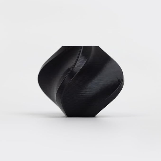 R3D PLA Filament 1.75mm, 0-370 mm/s High Speed PLA Printing, Dimensional Accuracy +/- 0.02mm, 1KG (2.2lbs) Clear Plastic Spool 3D Printer Filament (Black) - Image 2