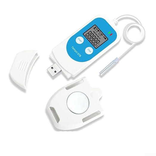 Temperature And Humidity Data Logger With LCD Screen USB Connectivity For Cold Chain Transport Storage Monitoring And Real Time Environmental Tracking In Refrigerated Containers Trucks Boxes - Image 5