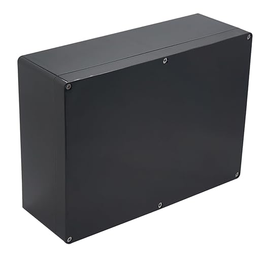 Project Box IP65 Waterproof Junction Box ABS Plastic Electrical Boxes DIY Electronic Project Case Power Enclosure 11.42x8.27x3.94 inch (290 x 210 x100 mm) by Raculety