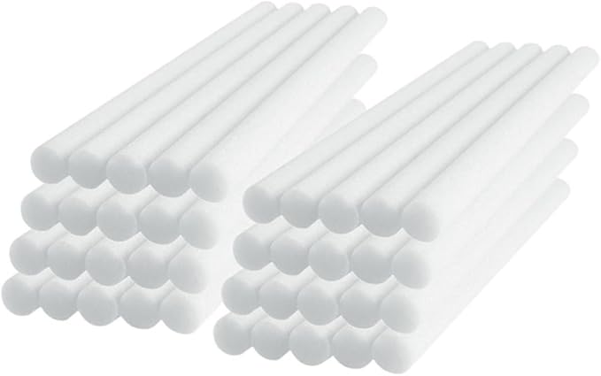 50pcs Fragrance Diffuser Sticks Humidifier Replacement Wands for Spa Meditation Room and Bathroom Use Portable Easy to Use Strong Water Absorption by HOLIDYOYO