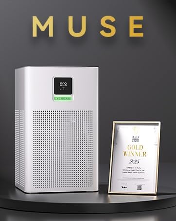 Air purifier for Home Bedroom Up to 1937ft², HEPA 13 Air Filter with Washable Coarse Filter for Pets Pollen Odor, Eco/Auto/Sleep Mode Air Purifier with Essential Oil Diffuser - Image 3