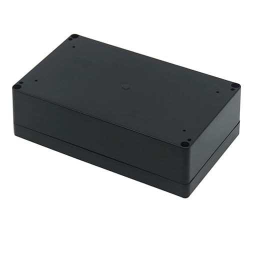 Junction Box, Zulkit Project Box IP65 Waterproof Outdoor Box ABS Plastic Electrical Boxes Electronic Enclosure Black 7.9 x 4.7 x 2.2 inch(200 x 120 x 56 mm)(Pack of 1) - Image 3