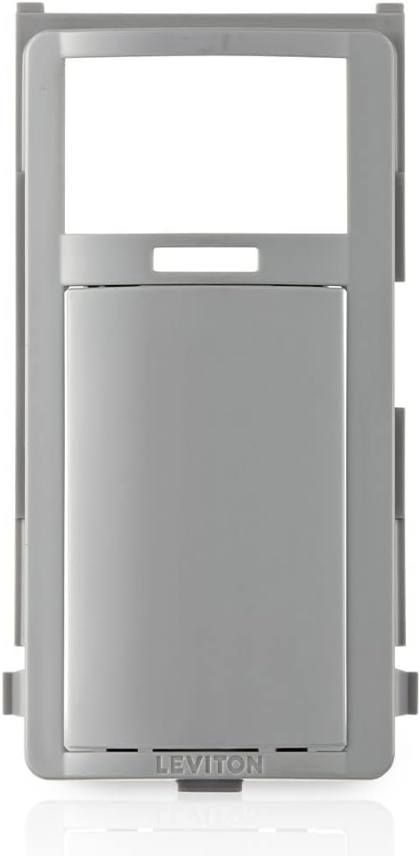 Leviton Sensor Switch and Decora Humidity Sensor Switch Faceplate, DOSKT-G, Motion, Gray by Leviton