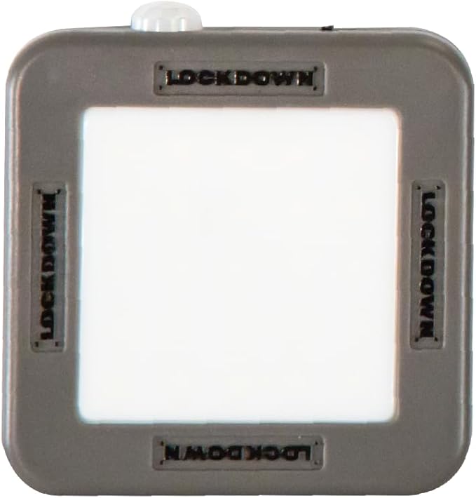 Lockdown Cordless Automatic 25 LED Vault Light (2 pack) with 70 Lumens and Motion Sensor for Convenient Gun Safe Lighting and Organization, Gray by Lockdown