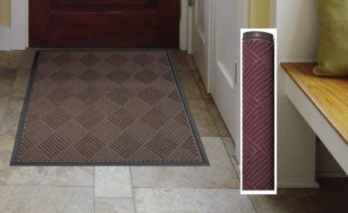 NoTrax 168 Opus™ Rubber-Backed Entrance Mat, for Home or Office 3' X 5' Burgundy - Image 4