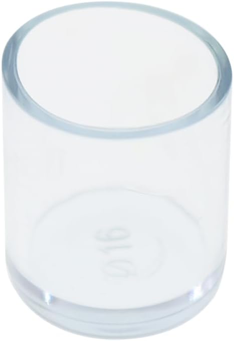 Round Chair Leg Caps,PVC Furniture Feet Covers,TTZEZE Transparent Round Floor Protectors,Clear Table Feet Covers Preventing Plastic Chair Leg Covers Scratches and Noise 16mm/0.63'', 12 - Image 4