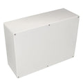 Project Box IP65 Waterproof Junction Box ABS Plastic Electrical Boxes DIY Electronic Project Case Power Enclosure White 11.42x8.27x3.94 inch (290 x 210 x100 mm) by Raculety