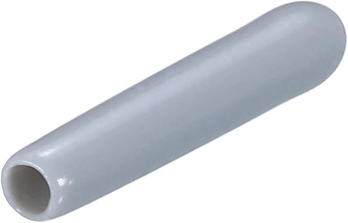 uxcell 20pcs Rubber End Caps 2mm ID Vinyl PVC Round Tube Bolt Cap Cover Screw Thread Protectors Grey by uxcell