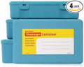 Hi-Tide Penco Storage Containers, Set of 4, Light Blue EB013 by HIGHTIDE