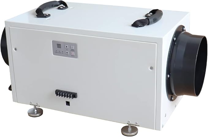 HD70 168 pints Crawlspace Dehumidifiers for Basements, Commercial Dehumidifier for Home, Garages, Water Damage Restoration, dehumidifiers for Crawl Space ETL Listed - Image 2