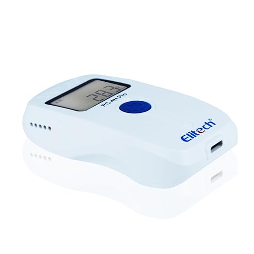 Elitech RC-4H Pro High-Performance Multi-Use Temperature & Humidity Data Logger | Thermal Mapping/Area Mapping (Range: −30ºC to +60ºC) for Laboratories, Cold Storage & Breeding Industry - Image 2
