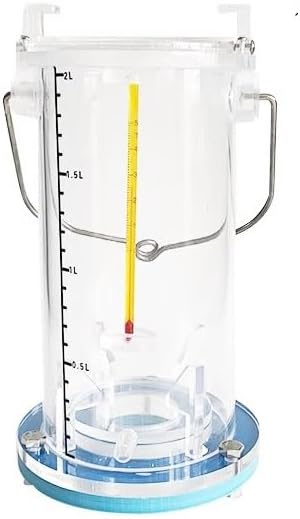 Water Sampler Sampling Dipper System Thicken Plastic Ladle Pendulum Beaker Sampler for Environmental Monitoring, Water Quality Sample Collection(2.5L) by XHHBS