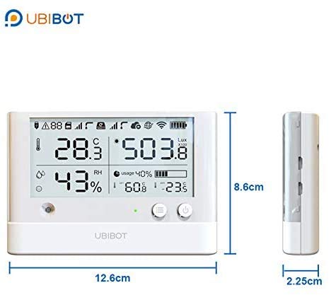 UbiBot Wireless Remote Smart Temperature Humidity Ambient Light Sensor WiFi 24/7 Monitoring, Alerts & History Data Logger Monitor from Anywhere, Anytime! IFTTT Notification (WS1 Pro WiFi &Sim) - Image 8