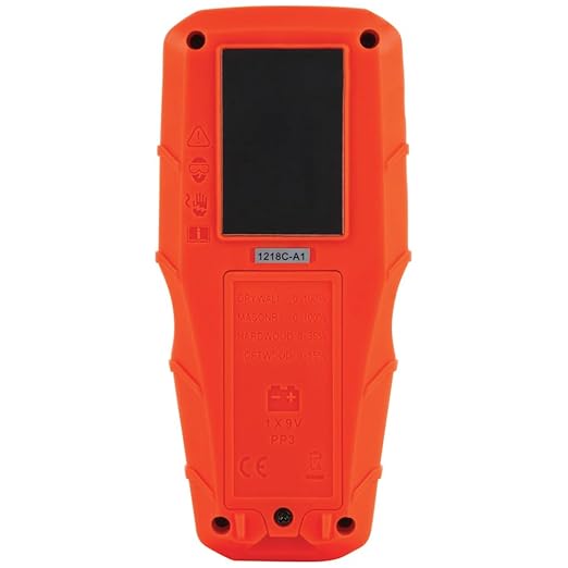Klein Tools ET140 Pinless Moisture Meter for Non-Destructive Moisture Detection in Drywall, Wood, and Masonry; Detects up to 3/4-Inch Below Surface - Image 13