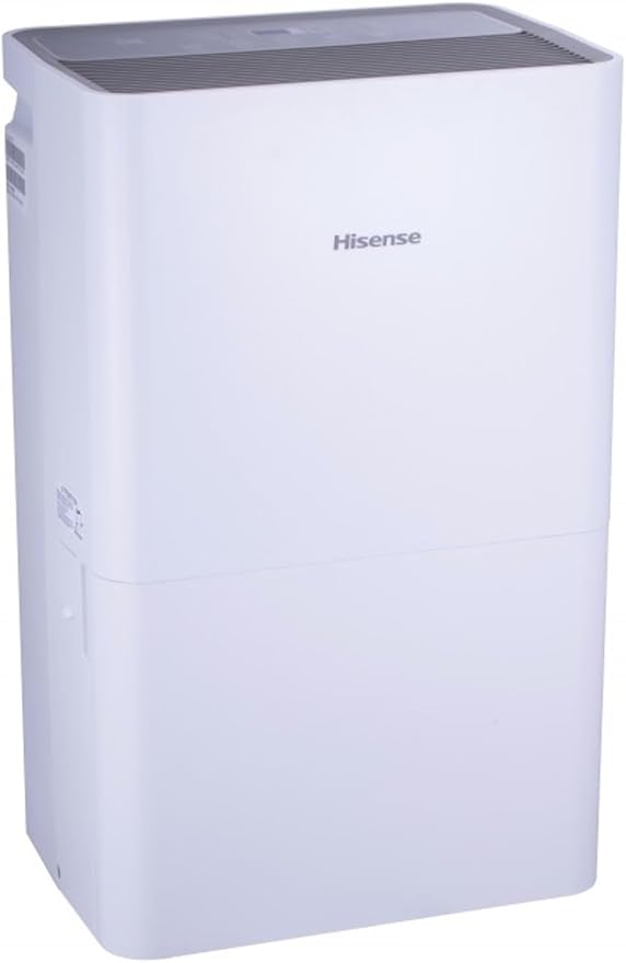 Hisense 50 Pint 3-Speeds Dehumidifier, 3 Modes – Auto, Continuous, Manual, 115v, LED Display, Noise Level 46 dB, 24-hour on/off timer, Up to 4500 sq. ft. - DH7021K1W (Renewed) - Image 5