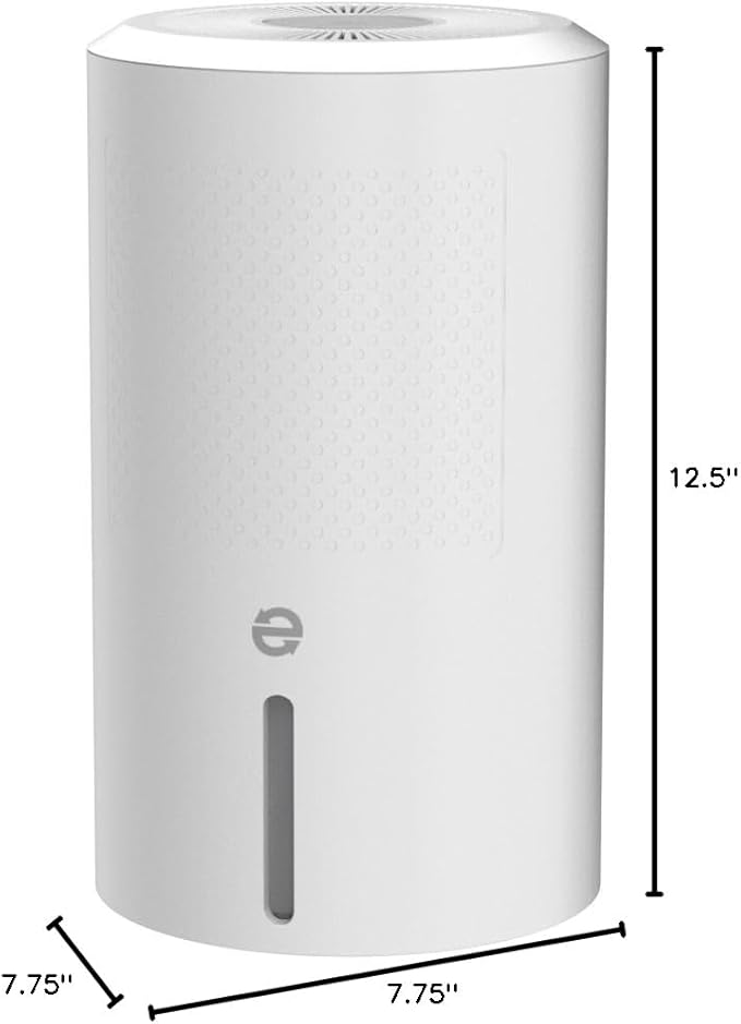 Eva-Dry EDV-2400 Compact and Powerful Dehumidifier | Eliminate Moisture | Energy Efficient | Quiet | Portable | Includes 3-Foot Drain Hose | Ideal for Home, Office, and RV - Image 8