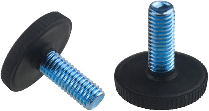 TOVOT 24PCS M8×1.25mm(Pitch) Furniture Leveling Feet Table Feet Screw on Adjustable Furniture Levelers for Chair Cabinet Sofa - Image 5