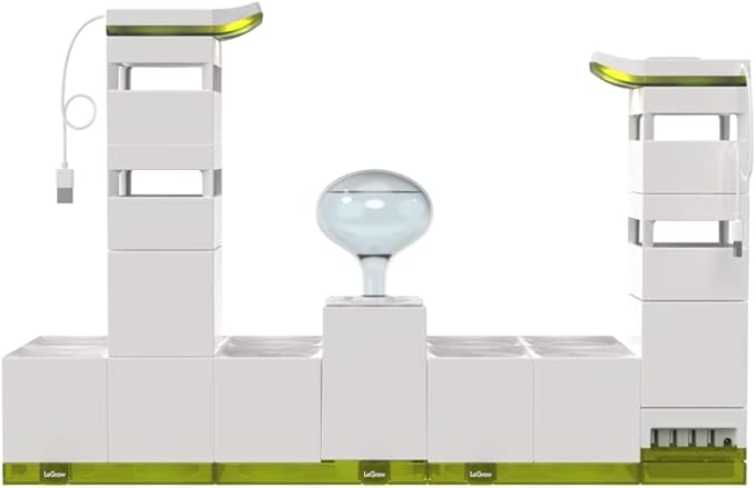 LeGrow Home Garden, Enjoy The Natural Landscape Daily, Automatic LED Grow Light, 7 Days Watering Free Ecosystem, Modular Design Fits Any Space, Write, [Plants NOT Included]. - Image 3