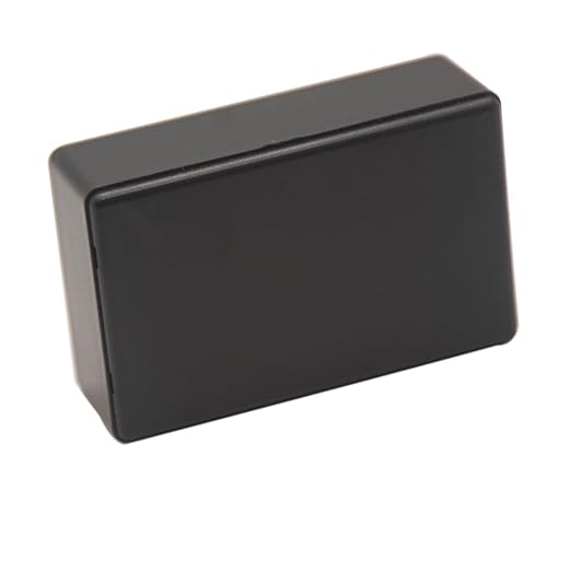 Zulkit 12Pcs Project Boxes ABS Plastic Electrical Project Case Power Junction Box Black 3.62 x 2.28 x 1.26 inch(92 x 58 x 32mm) - Image 3