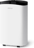 AIRPLUS 1,500 Sq. Ft Dehumidifier for Basement, 30 Pints Powerful Dehumidifier for Home, Large Rooms, Bedrooms, Sufficient Capacity Water Tank with Drain Hose (AP1907) by AIRPLUS