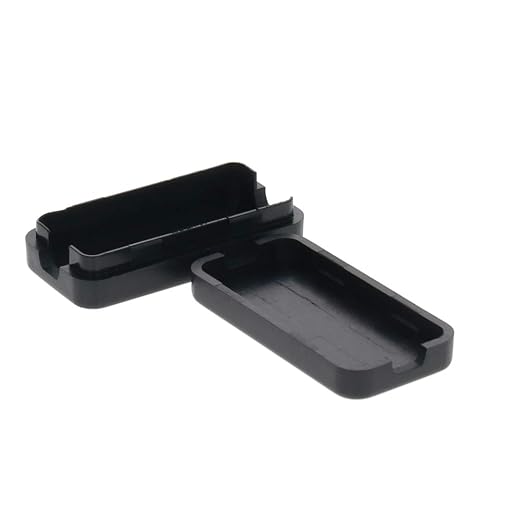 Fielect 1.57 x 0.79 x 0.41 inch Dustproof Electronic Junction Box Plastic Enclosure Project Box for Electronic Projects ABS Black 3Pcs - Image 5