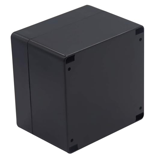 Junction box, Raculety Electrical Project Case Power Junction Box, Project Box Black (4.72"x4.72"x3.54") - Image 7