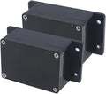 Project Box ABS Plastic Black Electrical Boxes IP65 Waterproof DIY Electronic Junction Box Power Enclosure with Fixed Ear 3.9x2.7x2inch (100x68x50 mm) 2pcs by Otdorpatio