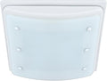 Good Housekeeping (90069) Buckingham 100 CFM 2.0 Sones Decorative Bathroom Ventilation Exhaust Fan with Light & Night-Light in Matte White by GoodHousekeeping