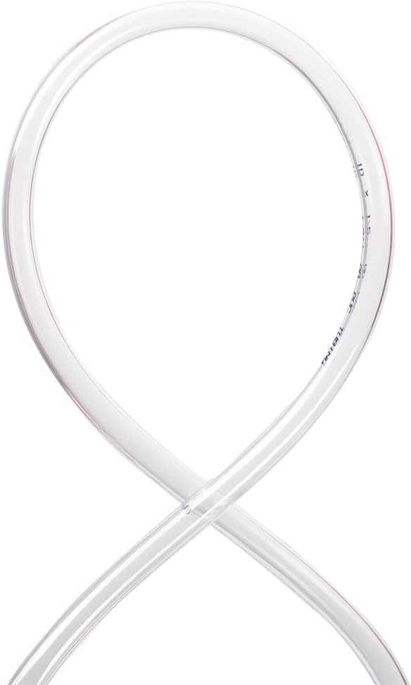 DAVCO 5/8" ID x 100ft Clear Vinyl Tubing, Low Pressure Flexible PVC Tubing, Heavy Duty UV Chemical Resistant Lightweight Plastic Vinyl Hose, BPA Free and Non Toxic - Image 4