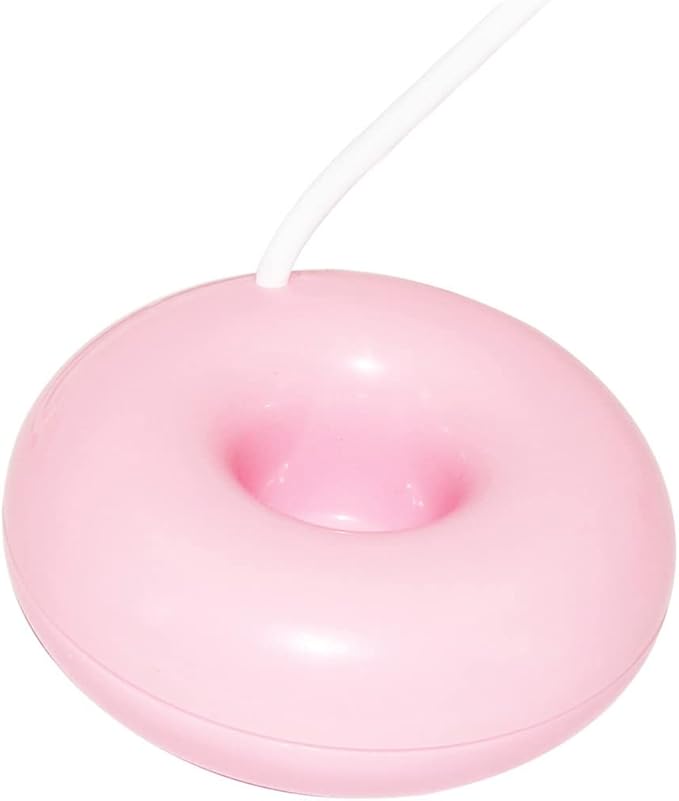 3pcs Mini Portable Donuts Humidifier Float for Home Travel Cute Desktop Auto Shut-off for Bedroom Office Yoga Pink - Image 7