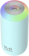 Plant Humidifier indoor, 350ml Humidifier for plant, desk, portable, travel (Cyan) by O-MeiStars