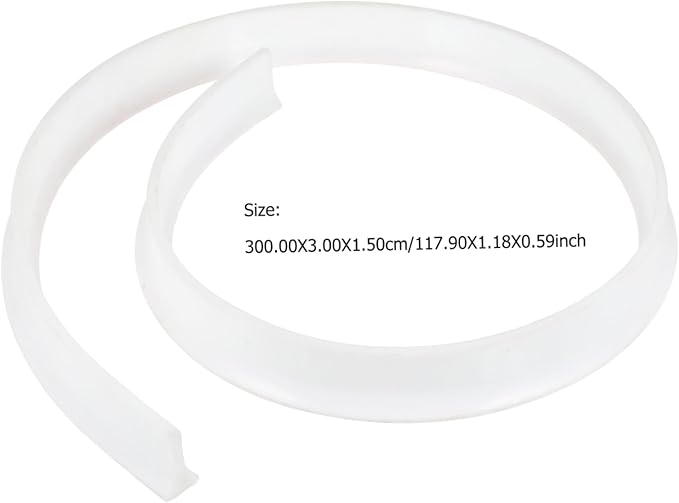 balacoo Self-adhesive Water Retaining Strip for Bathroom Kitchen Shower Guard Seal Easy Installation Keeps Areas Dry - Image 2