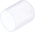 uxcell 20pcs Rubber End Caps 19mm(3/4") ID Vinyl PVC Round Tube Bolt Cap Cover Screw Thread Protectors Clear by uxcell