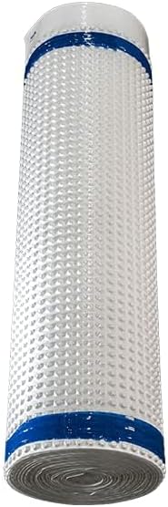 Whitecap Dimple Drainage Matting 2' x 50' - Heavy Duty Foundation Drainage Membrane for Crawl Space & Basement, Protects Vapor Barriers, Improves Water Flow, Waterproof Floor Underlayment by CrawlSpace-DIY
