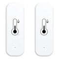 Temperature and Humidity Monitor Sensor WiFi & Bluetooth,No Hub Required,Compatible with Alexa and Google Home,for Home,Greenhouses Accessories,Office 2Pack(No Include Battery) by Unknown