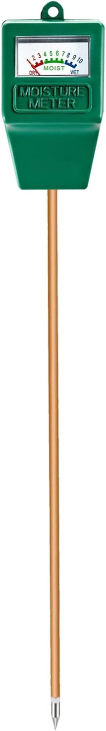 Soil Moisture Meter,Long Probe Plant Hygrometer Moisture Sensor Plant Water Monitor for Potted Plants,Garden,Farm, Lawn(No Battery Needed) by Hathdia