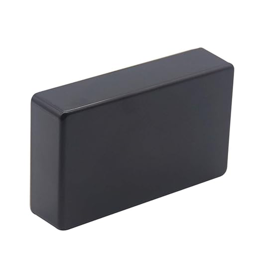 Zulkit 5Pcs Project Boxes ABS Plastic Electrical Project Case Power Junction Box Black 3.94 x 2.36 x 0.98 inch (100 x 60 x 25mm) - Image 4