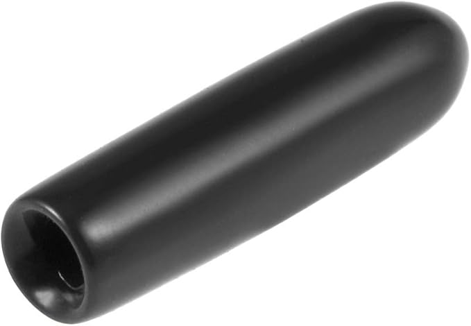 uxcell 20pcs Rubber End Caps 2mm ID Vinyl Round Tube Bolt Cap Cover Thread Protectors Black by uxcell
