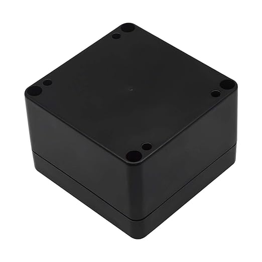 LeMotech Junction Box IP65 Waterproof Project Box Dustproof ABS Plastic Electrical Boxes Universal Enclosure for Electronic Black 3.29x 3.19x 2.2 inch (83 x 81 x 56mm)(Pack of 1) - Image 5
