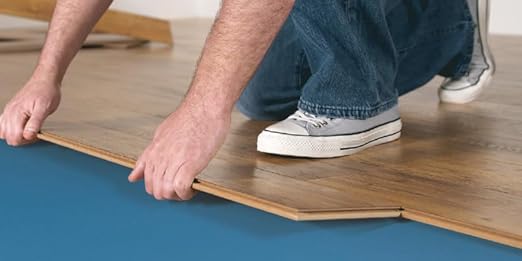 QuietWalk Underlayment 360 sq ft – 3 mm Thick – for Laminate & Hardwood Floors – Approved for Pre-Attached Pad – Recycled Fiber – Floating Install – Sound & Moisture Barrier – Made in USA - Image 20