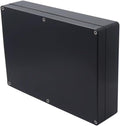 Project Box IP65 Waterproof Junction Box ABS Plastic Black Electrical Boxes DIY Electronic Project Case Power Enclosure 10.35x7.17x2.36 inch (263x182x60 mm) by Otdorpatio