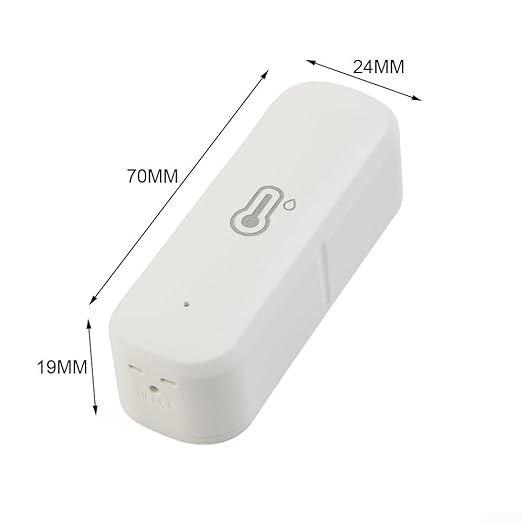 4 pcsWiFi Hygrometer Thermometer Sensor, Smart Temperature Humidity Monitor, Indoor Sensor for Room Greenhouse Incubator for Tuya WiFi Temperature and Humidity Detector - Image 2