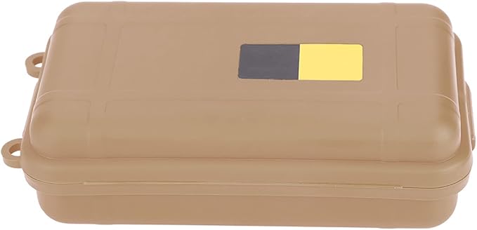 Water - Tight Storage Box | EDC Outdoor Survival Container for Electronics/Fishing Gear/Camping | Particle - Protected & Shock - Absorbing Dry Box with Silicone Gasket, 2 Sizes (Large - Image 5