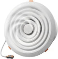 8 Inch Round Bathroom Exhaust Fan，110 CFM 1 Sone Powerful and Quiet Bathroom Ventilation, Replacement for Mobile Home，Through Wall Vent Fan, Easy Install (1, 8inch-C) by FocusonKitchenBathroom