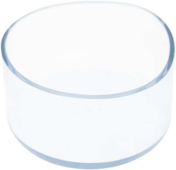 Round Chair Leg Caps,PVC Furniture Feet Covers,TTZEZE Transparent Round Floor Protectors,Clear Table Feet Covers Preventing Plastic Chair Leg Covers Scratches and Noise 60mm/2.36'', 24 - Image 4