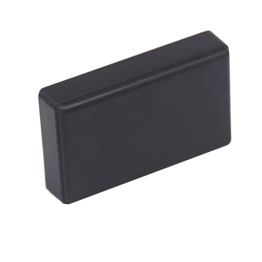 Zulkit 8Pcs Project Boxes ABS Plastic Electrical Project Case Power Junction Box Black 2.76 x 1.65 x 0.71 inch (70x42x18 mm) - Image 4