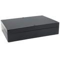 Watertight Junction Box, IP67 Waterproof Project Box Durable ABS Plastic Electronic Enclosure Case for DIY Electrical Project Black 10.35" x 7.17" x 2.36"(263 x 182 x 60 mm) by YETLEBOX