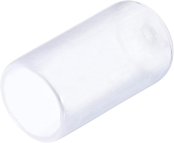 uxcell 20pcs Rubber End Caps 10mm(3/8") ID Vinyl PVC Round Tube Bolt Cap Cover Screw Thread Protectors Clear by uxcell
