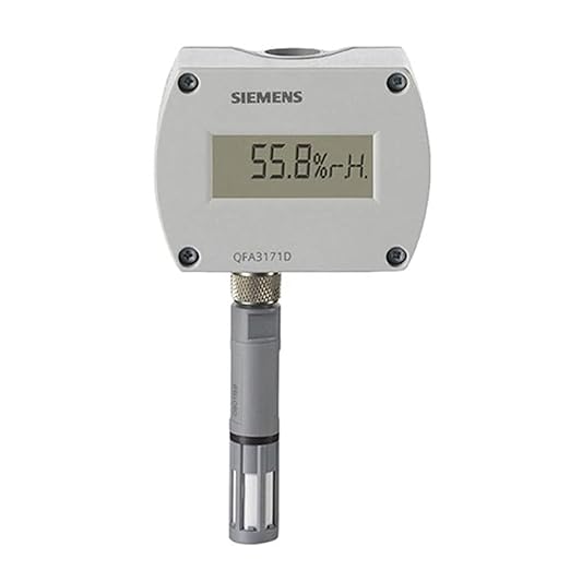 Humidity and Temperature Sensor High-Accuracy HVAC Climate Control Sensor for Industrial, Commercial, and Smart Building Automation Wall-Mounted Air Quality Monitor QFA3171D by Unknown